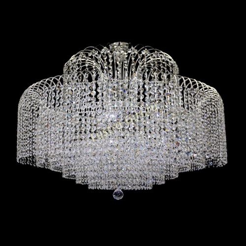 Люстра Агата №15 оптикон подвесная в Липецке Гусь Хрустальный