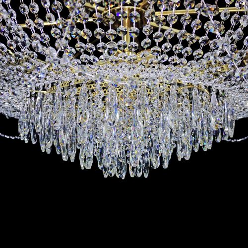 Люстра Хрустальный Каскад №12 Королевский в Липецке Гусь Хрустальный