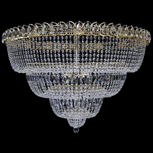 Люстра Хрустальный Каскад №17 3 яруса в Липецке Гусь Хрустальный