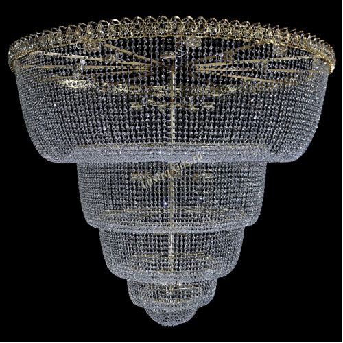 Люстра Хрустальный Каскад №48 5 ярусов в Липецке Гусь Хрустальный