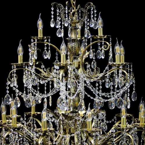 Люстра бронзовая Афина №21 в Липецке Гусь Хрустальный