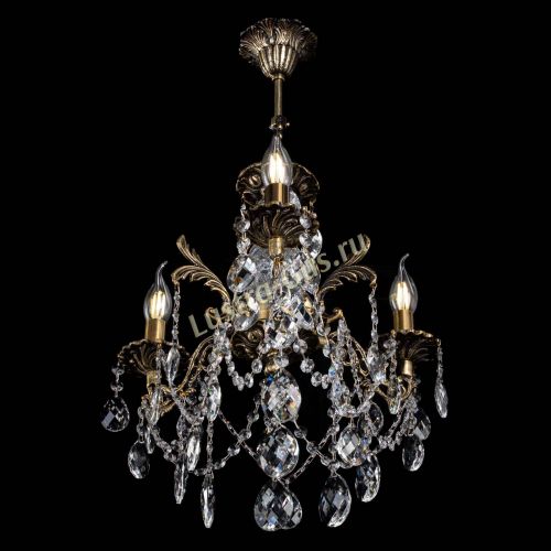 Люстра бронзовая Алфея №3/1 Баден в Липецке Гусь Хрустальный