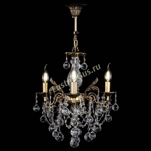 Люстра бронзовая Алфея №3/1 Шар в Липецке Гусь Хрустальный