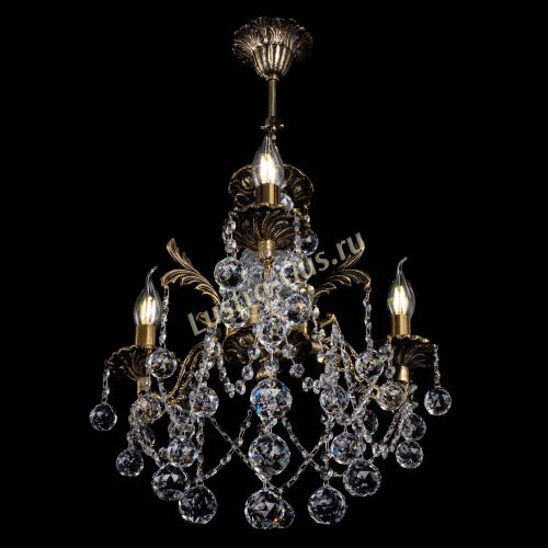 Люстра бронзовая Алфея №3/1 Шар в Липецке Гусь Хрустальный