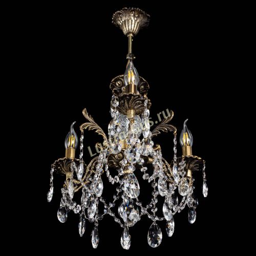 Люстра бронзовая Алфея №3/1 Журавлик в Липецке Гусь Хрустальный