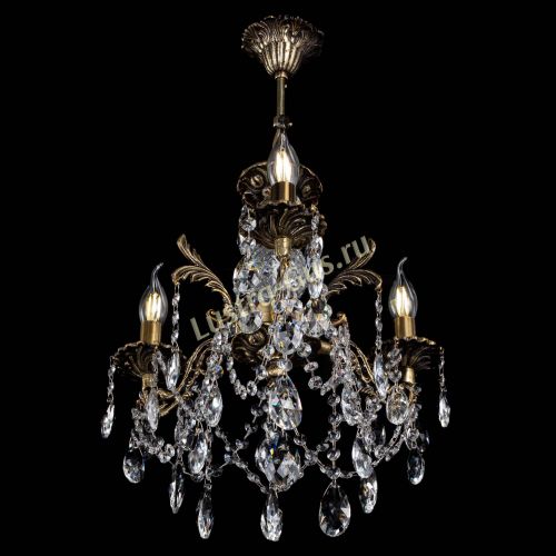 Люстра бронзовая Алфея №3/1 Журавлик в Липецке Гусь Хрустальный