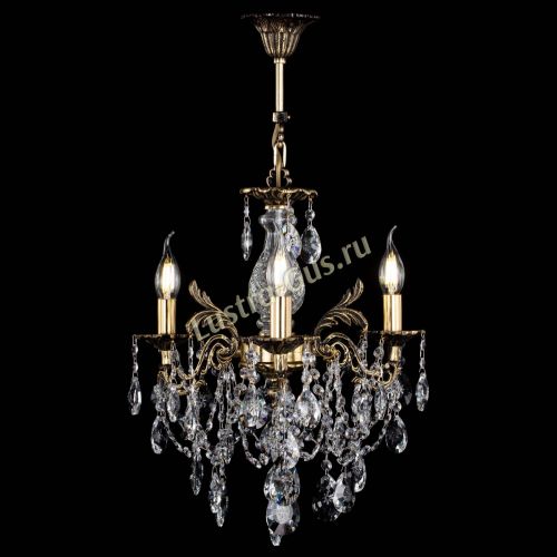 Люстра бронзовая Алфея №3/1 Звездочка в Липецке Гусь Хрустальный