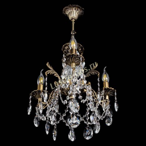 Люстра бронзовая Алфея №3/1 Звездочка в Липецке Гусь Хрустальный