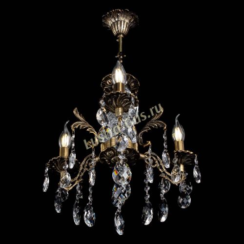 Люстра бронзовая Алфея №3/2 Баден в Липецке Гусь Хрустальный