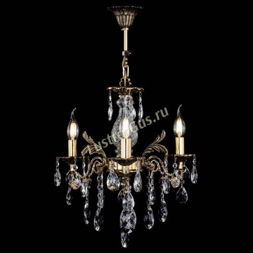 Люстра бронзовая Алфея №3/2 Баден в Липецке Гусь Хрустальный