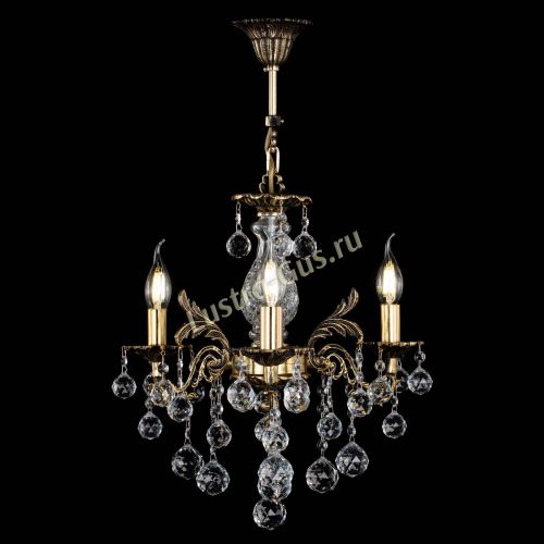 Люстра бронзовая Алфея №3/2 Шар в Липецке Гусь Хрустальный