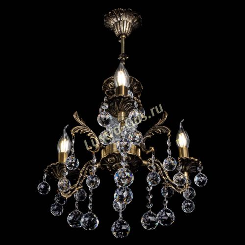 Люстра бронзовая Алфея №3/2 Шар в Липецке Гусь Хрустальный