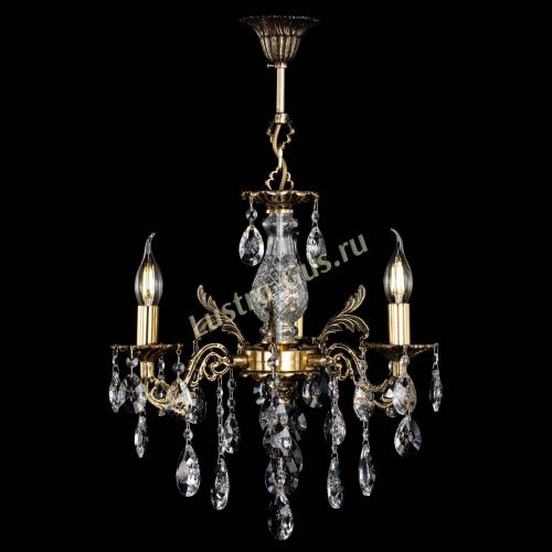 Люстра бронзовая Алфея №3/2 Звездочка в Липецке Гусь Хрустальный