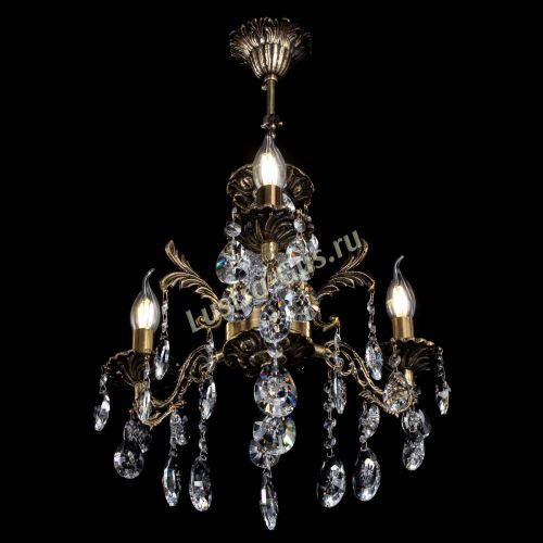 Люстра бронзовая Алфея №3/2 Звездочка в Липецке Гусь Хрустальный