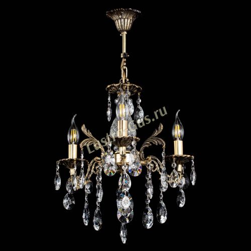 Люстра бронзовая Алфея №3/2 Звездочка в Липецке Гусь Хрустальный