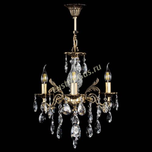 Люстра бронзовая Алфея №3/2 Звездочка в Липецке Гусь Хрустальный