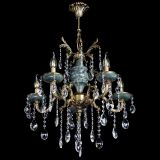 Люстра бронзовая Алфея №5 "Малахит" баден в Липецке Люстра бронзовая Алфея №5 "Малахит" баден в Липецке