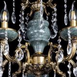 Люстра бронзовая Алфея №5 "Малахит" баден в Липецке Люстра бронзовая Алфея №5 "Малахит" баден в Липецке