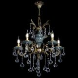 Люстра бронзовая Алфея №5 "Малахит" шар в Липецке Люстра бронзовая Алфея №5 "Малахит" шар в Липецке