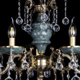 Люстра бронзовая Алфея №5 "Малахит" шар в Липецке Люстра бронзовая Алфея №5 "Малахит" шар в Липецке