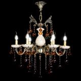 Люстра бронзовая Алфея №6 с камнем шар чайная в Липецке Люстра бронзовая Алфея №6 с камнем шар чайная в Липецке