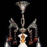 Люстра бронзовая Алфея №6 с камнем шар чайная в Липецке Люстра бронзовая Алфея №6 с камнем шар чайная в Липецке