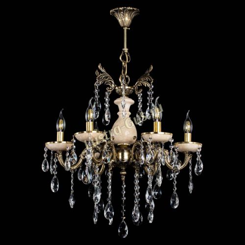 Люстра Алфея №6 с камнем журавлик в Липецке Гусь Хрустальный