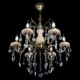 Люстра Алфея №6 с камнем журавлик в Липецке