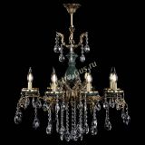 Люстра бронзовая Алфея Малахит №8 баден в Липецке Люстра бронзовая Алфея Малахит №8 баден в Липецке