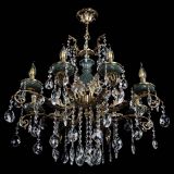 Люстра бронзовая Алфея Малахит №8 баден в Липецке Люстра бронзовая Алфея Малахит №8 баден в Липецке