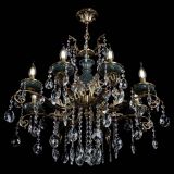 Люстра бронзовая Алфея Малахит №8 баден в Липецке Люстра бронзовая Алфея Малахит №8 баден в Липецке