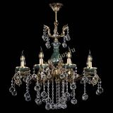 Люстра бронзовая Алфея Малахит №8 шар в Липецке Люстра бронзовая Алфея Малахит №8 шар в Липецке