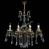 Люстра бронзовая Алфея Малахит №8 журавлик в Липецке Люстра бронзовая Алфея Малахит №8 журавлик в Липецке