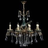 Люстра бронзовая Алфея Малахит №8 звездочка в Липецке Люстра бронзовая Алфея Малахит №8 звездочка в Липецке