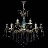 Люстра бронзовая Алфея Малахит №12 шар черная в Липецке Люстра бронзовая Алфея Малахит №12 шар черная в Липецке