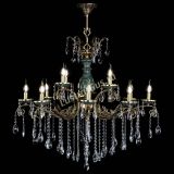 Люстра бронзовая Алфея Малахит №12 журавлик в Липецке Люстра бронзовая Алфея Малахит №12 журавлик в Липецке