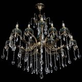 Люстра бронзовая Алфея Малахит №12 журавлик в Липецке Люстра бронзовая Алфея Малахит №12 журавлик в Липецке