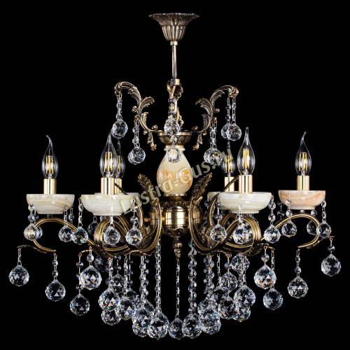 Люстра бронзовая Алфея Оникс №6/2 шар в Липецке Люстра бронзовая Алфея Оникс №6/2 шар в Липецке