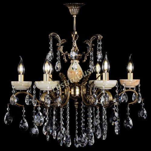 Люстра бронзовая Алфея Оникс №6/2 звездочка в Липецке Люстра бронзовая Алфея Оникс №6/2 звездочка в Липецке