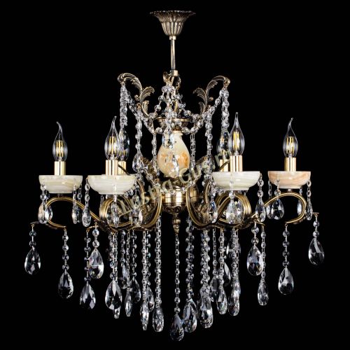 Люстра бронзовая Алфея Оникс №6 шар в Липецке Люстра бронзовая Алфея Оникс №6 шар в Липецке