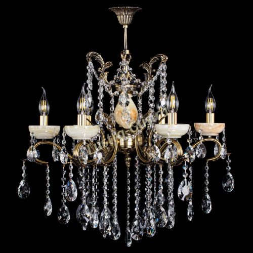 Люстра бронзовая Алфея Оникс №6 звездочка в Липецке Люстра бронзовая Алфея Оникс №6 звездочка в Липецке