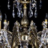 Бронзовая люстра Кассандра №8 журавлик в Липецке