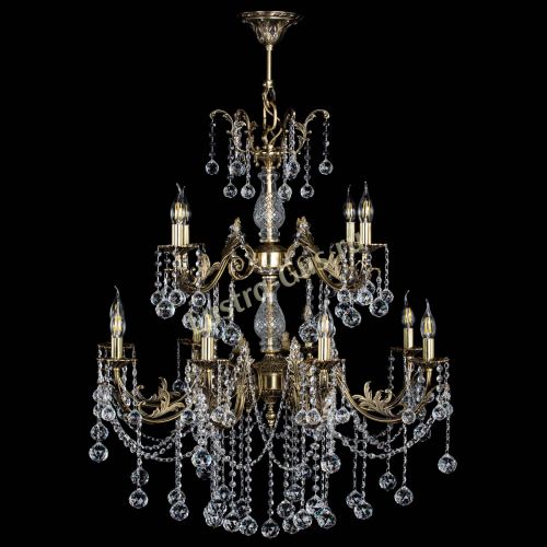 Люстра бронзовая Кассандра Алфея №12 шар в Липецке Люстра бронзовая Кассандра Алфея №12 шар в Липецке