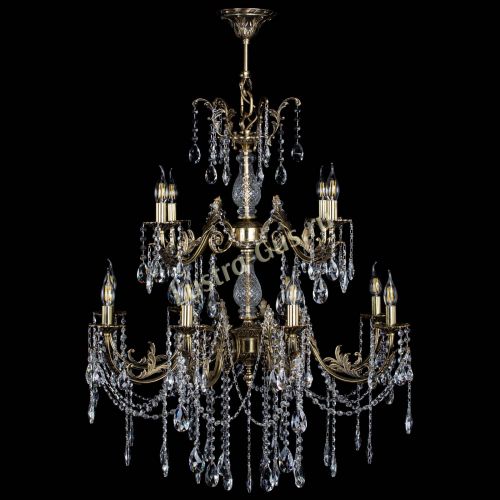 Люстра бронзовая Кассандра Алфея №12 журавлик в Липецке Люстра бронзовая Кассандра Алфея №12 журавлик в Липецке