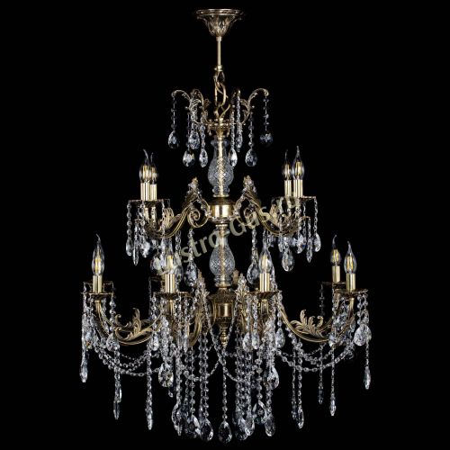 Люстра бронзовая Кассандра Алфея №12 звездочка в Липецке Люстра бронзовая Кассандра Алфея №12 звездочка в Липецке