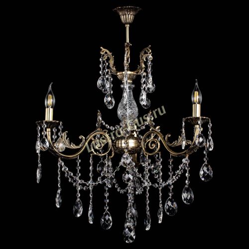 Люстра бронзовая Кассандра Алфея №3/1 баден в Липецке Гусь Хрустальный