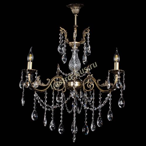 Люстра бронзовая Кассандра Алфея №3/1 журавлик в Липецке Гусь Хрустальный