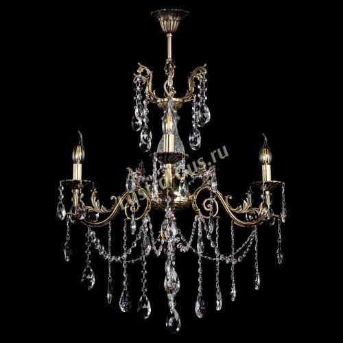 Люстра бронзовая Кассандра Алфея №3/1 журавлик в Липецке Гусь Хрустальный