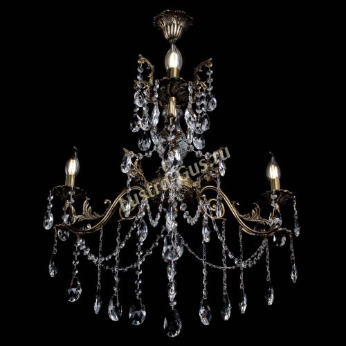 Люстра бронзовая Кассандра Алфея №3/1 журавлик в Липецке Гусь Хрустальный