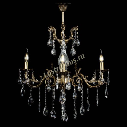 Люстра бронзовая Кассандра Алфея №3/2 баден в Липецке Гусь Хрустальный